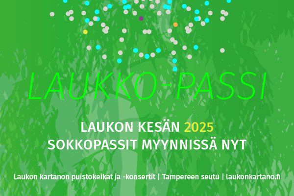 kausikortti laukon kartano passi laukko-passi sokkopassi kesä 2025