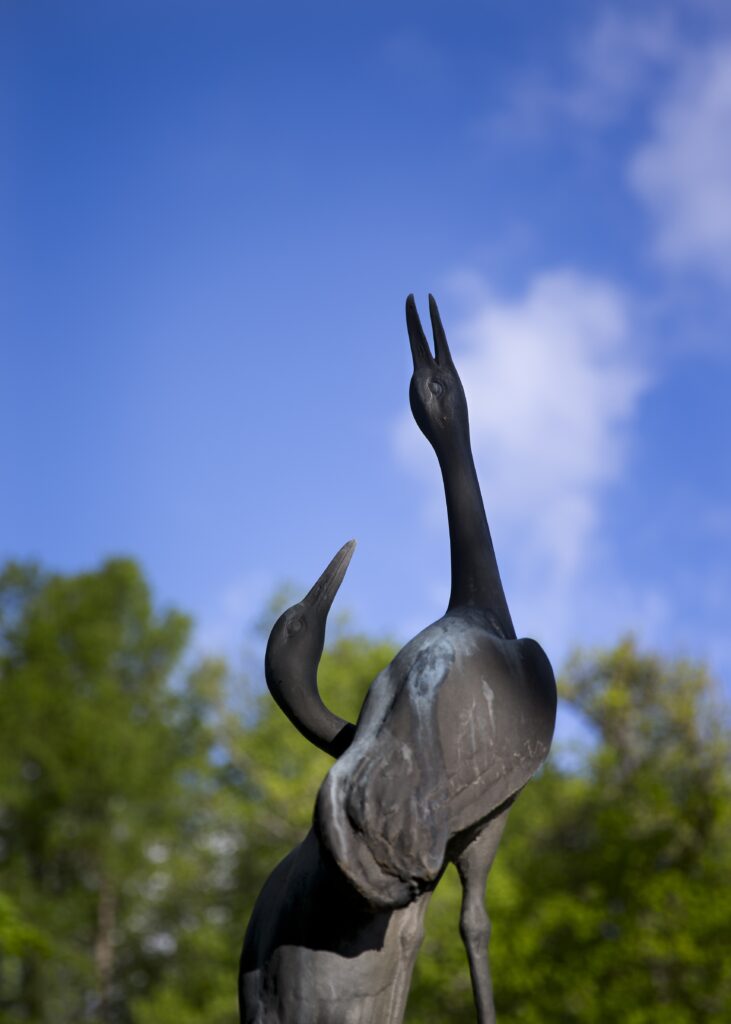 Laukon kartanon puisto veistokset Jussi Mäntynen