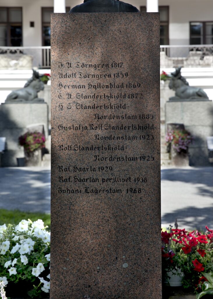 Laukon kartanon puisto veistokset Jussi Mäntynen