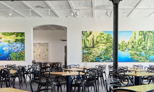 Tamara Piilola Viljami Heinonen Tapani Kokko ravintolatalli koelmanäyttely Laukon kartano Paratiisi