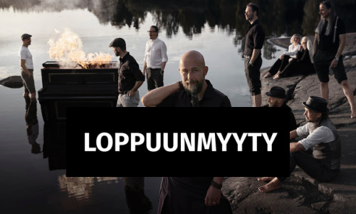 Vesterinen Yhtyeineen Laukon kartano kesä 2026 keikka konsertti loppuunmyyty