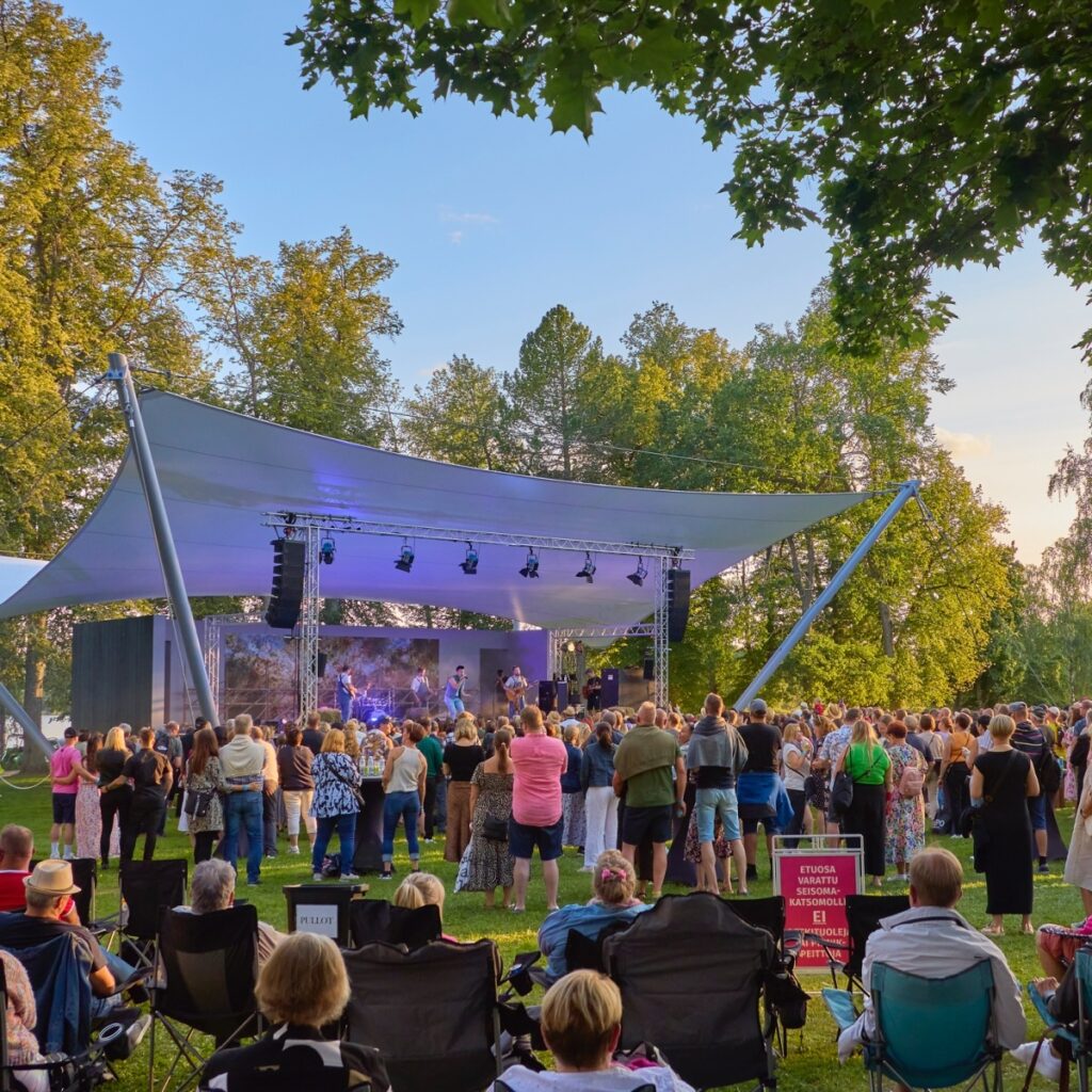 Laukon puisto kesä 2026 Laukon kartano Tampere Vesilahti keikka konsertti