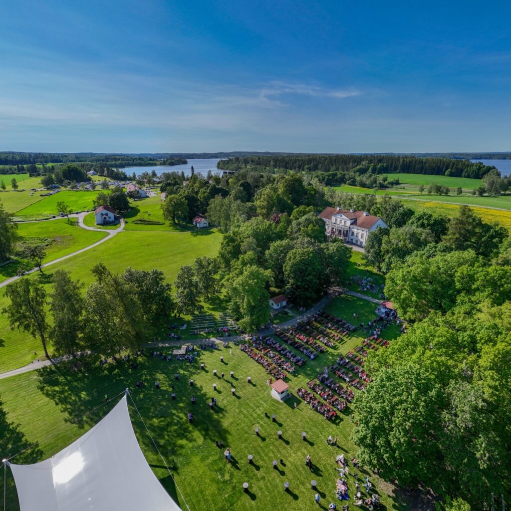 Laukon kartano puisto kesä 2026 keikka konsertti Tampere Pirkanmaa Vesilahti kesämenot